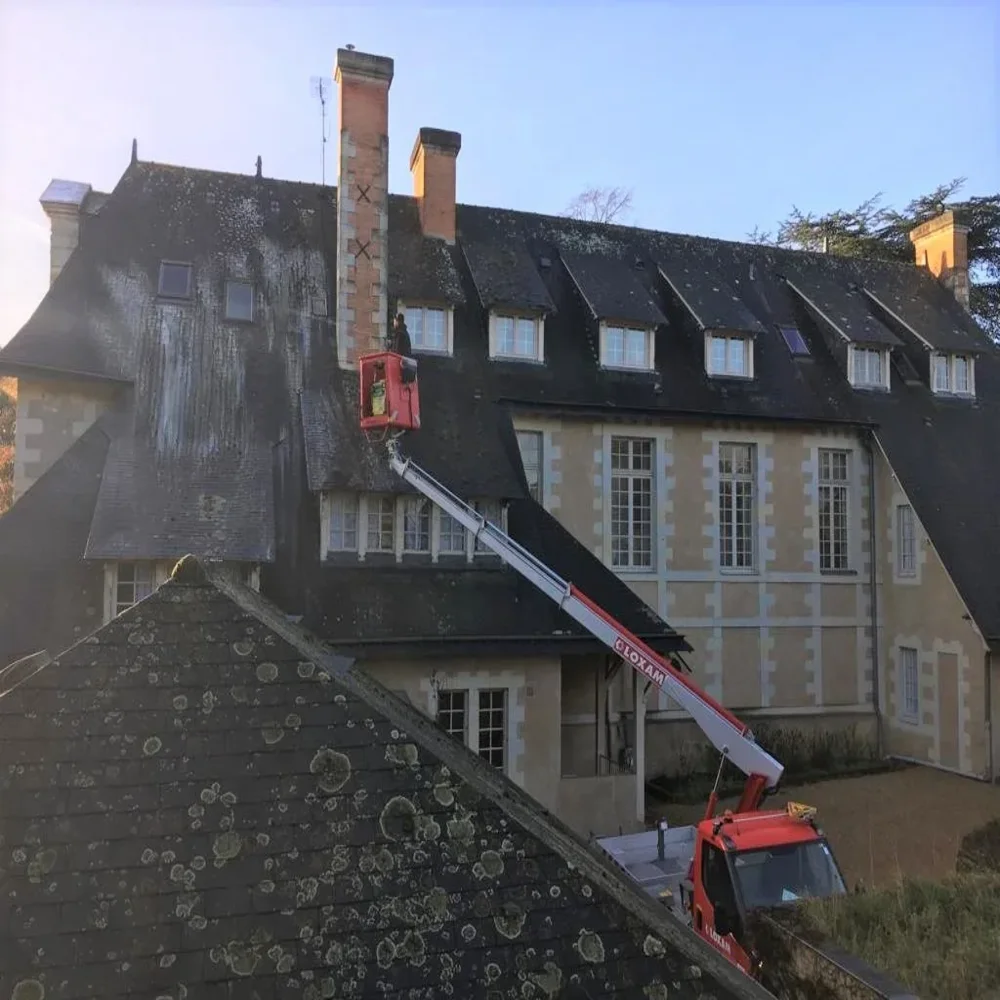 Artisan peintre à Nantes Nettoyage et peinture toiture